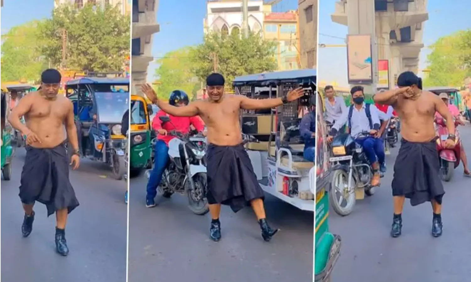 നടുറോഡിൽ അഴിഞ്ഞാട്ടം; സൽമാൻ ഖാന്റെ അപരൻ അറസ്റ്റിൽ