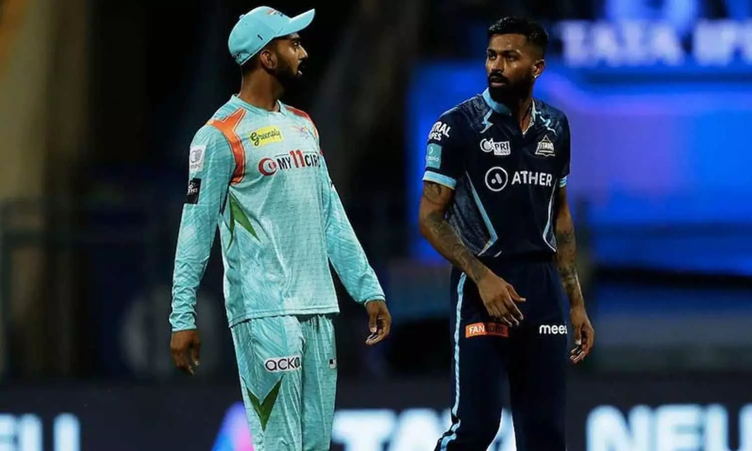 ഇന്ന് ജയിക്കുന്നവർക്ക് പ്ലേ ഓഫ്:  ലോകേഷ് രാഹുലും പാണ്ഡ്യയും നേർക്കുനേർ