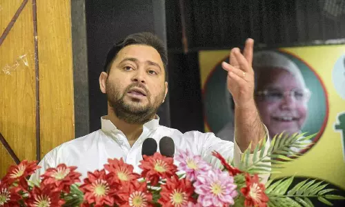 ജാതി സെൻസസ് ആവശ്യപ്പെട്ട് ബിഹാറിൽനിന്ന് ഡൽഹിയിലേക്ക് തേജസ്വിയുടെ പദയാത്ര