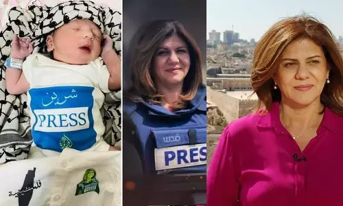 ഇസ്രായേൽ കൊലപ്പെടുത്തിയ ശീരീൻ അബു ആഖില ഫലസ്തീൻ കുഞ്ഞുങ്ങളിലൂടെ പുനർജനിക്കുന്നു