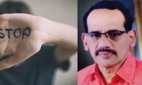 പോക്‌സോ കേസ് പ്രതി കെ.വി ശശികുമാറിന്റെ അറസ്റ്റ് വൈകുന്നതിനെതിരെ പ്രതിഷേധം