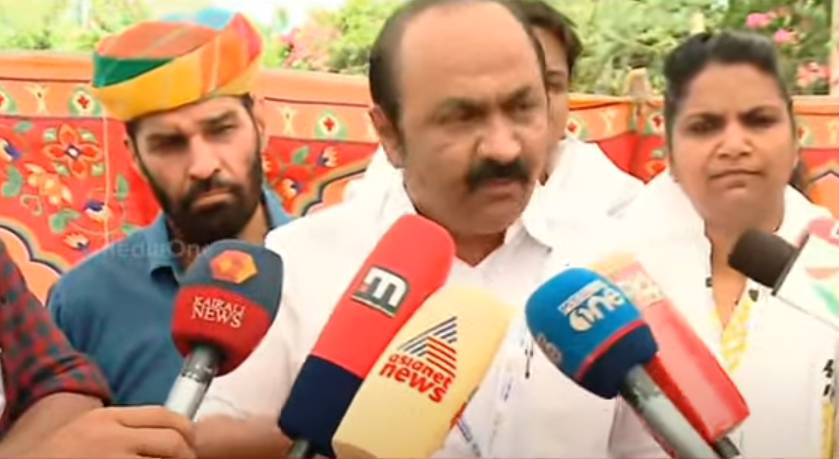 കെ.വി തോമസിനെ സന്തോഷത്തോടെ യാത്രയാക്കുന്നു, ഞങ്ങൾ അനുഭവിച്ചത് ഇനി സി.പി.എമ്മും അനുഭവിക്കട്ടെ: വി.ഡി സതീശൻ