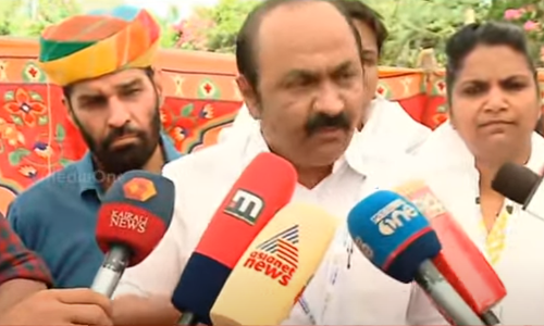 കെ.വി തോമസിനെ സന്തോഷത്തോടെ യാത്രയാക്കുന്നു, ഞങ്ങൾ അനുഭവിച്ചത് ഇനി സി.പി.എമ്മും അനുഭവിക്കട്ടെ: വി.ഡി സതീശൻ