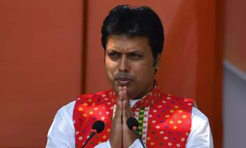 ത്രിപുര മുഖ്യമന്ത്രി ബിപ്ലബ് കുമാര്‍ ദേബ് രാജിവെച്ചു