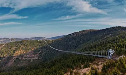 സ്‌കൈ ബ്രിഡ്ജ് 721; ലോകത്തിലെ ഏറ്റവും നീളം കൂടിയ തൂക്കുപാലം ചെക്ക് റിപ്പബ്ലിക്കിൽ