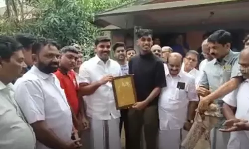 സന്തോഷ്‌ ട്രോഫി താരം ജെസിനെ അഭിനന്ദിച്ച്  രാഹുൽ ഗാന്ധിയുടെ കത്ത്