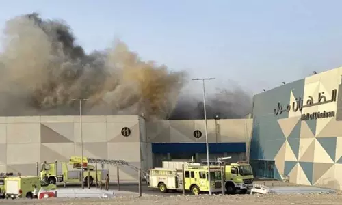 ദമാം മാള്‍ ഓഫ് ദഹ്‌റാനിലെ അഗ്നിബാധ; 25 ദശലക്ഷം റിയാലിന്റെ നഷ്ടം