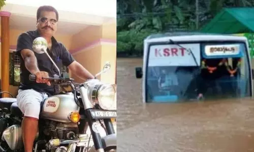 വെള്ളക്കെട്ടിൽ കെ.എസ്.ആർ.ടി.സി ബസ് ഓടിച്ച സംഭവം: സസ്പെന്‍ഷനിലുള്ള ഡ്രൈവറെ സര്‍വീസില്‍ തിരിച്ചെടുത്തു