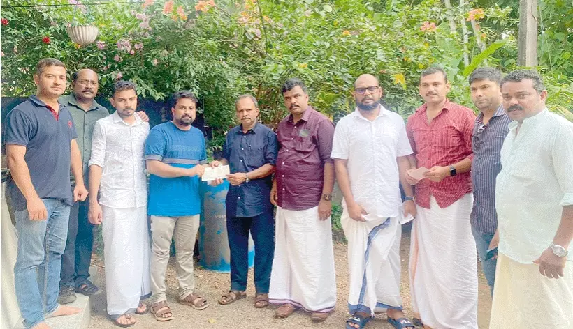 ഇടപ്പാളയം ബഹ്റൈന്‍ ചാപ്റ്റര്‍ ചികിത്സാ ഫണ്ട് കൈമാറി