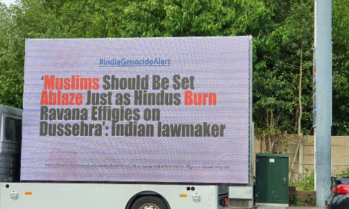ഹിന്ദുത്വ ഭീകരത തുറന്നു കാണിച്ച് ബ്രിട്ടണിൽ ഡിജിവാൻ പ്രദർശനം