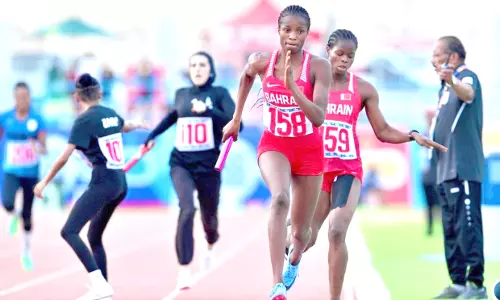 മൂന്നാമത് ജി.സി.സി കായിക മേളയില് ബഹ്റൈന് മുന്നേറ്റം തുടരുന്നു മൂന്നാമത് ജി.സി.സി കായിക മേളയില് ബഹ്റൈന് മുന്നേറ്റം തുടരുന്നു