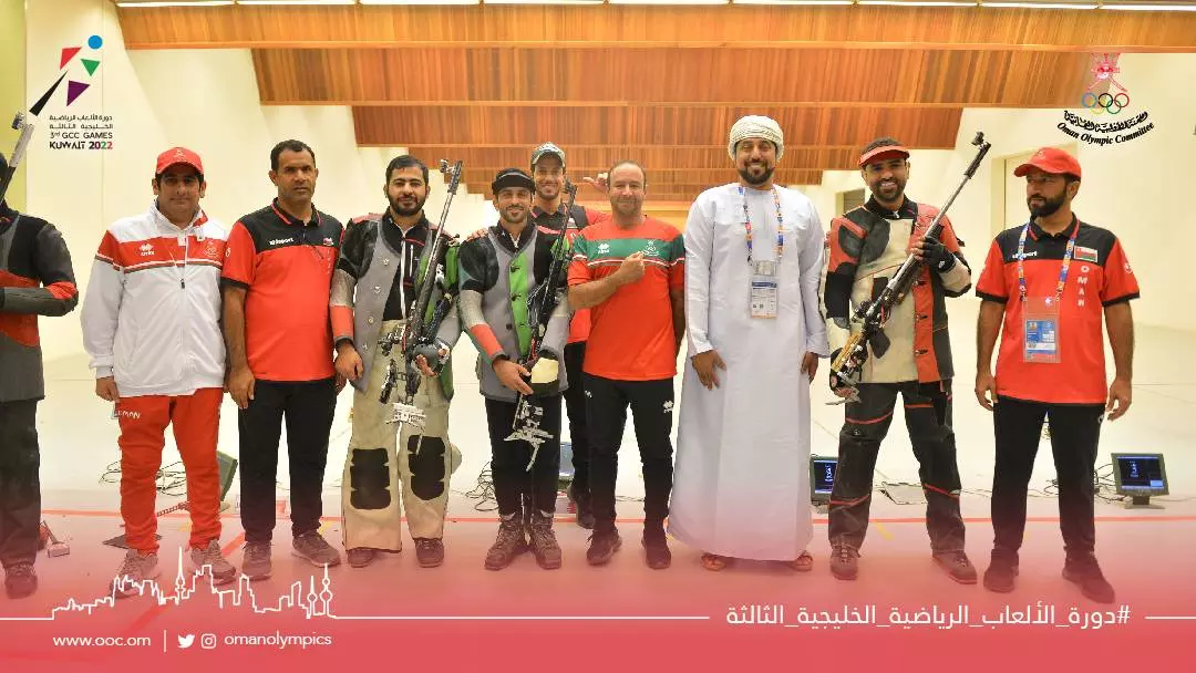 ജി.സി.സി ഗെയിംസില്‍ ഷൂട്ടിങ്ങില്‍ ഒമാന് രണ്ട് സ്വര്‍ണമെഡല്‍;  19 മെഡലുകളുമായി അഞ്ചാം സ്ഥാനത്ത്