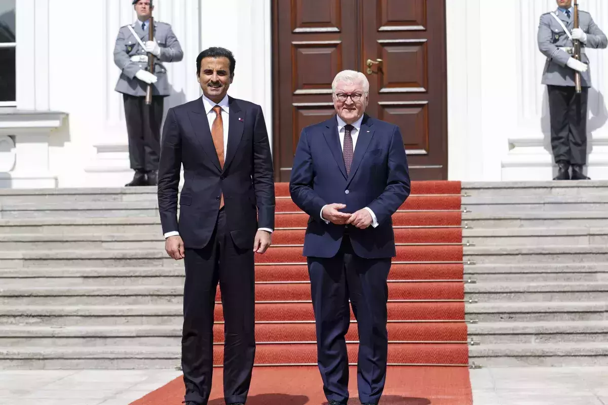 ഖത്തര്‍ അമീറും ജര്‍മന്‍ പ്രസിഡന്‍റും തമ്മില്‍ കൂടിക്കാഴ്ച നടത്തി