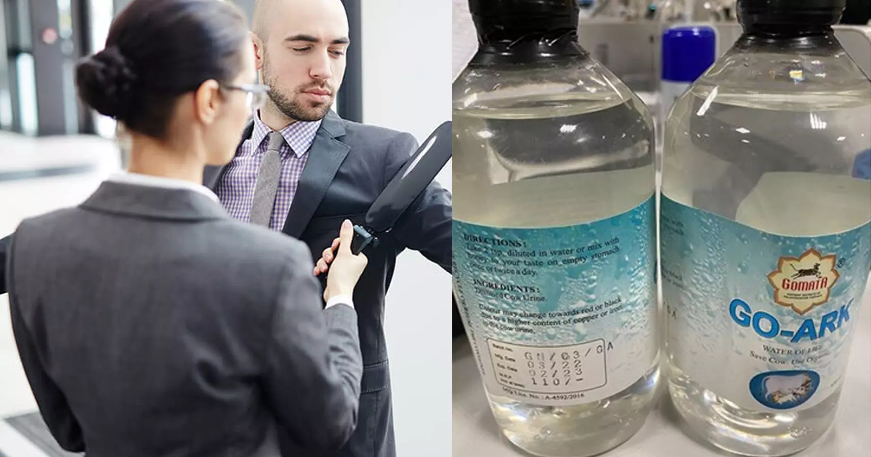 ജൈവസുരക്ഷയ്ക്ക് ഭീഷണി; ന്യൂസിലാൻഡ് വിമാനത്താവളത്തിൽ ഗോമാതാ ഗോമൂത്രം പിടികൂടി നശിപ്പിച്ചു