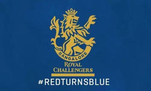 ഇന്ന് ഞങ്ങൾ രണ്ടല്ല, ഒന്നാണ്- മുംബൈക്ക് പിന്തുണയുമായി ബാഗ്ലൂരിന്റെ ലോഗോയുടെ പശ്ചാത്തല നിറം നീലയാക്കി