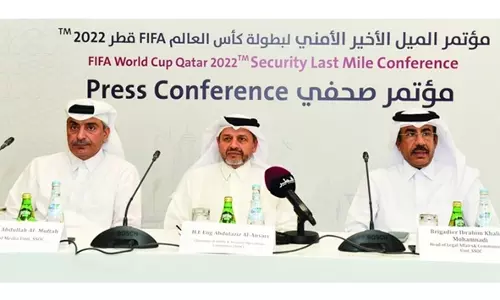 ഖത്തര് ലോകകപ്പ്; സെക്യൂരിറ്റി കോണ്ഫറന്സ് ഇന്ന് ആരംഭിക്കും ഖത്തര് ലോകകപ്പ്; സെക്യൂരിറ്റി കോണ്ഫറന്സ് ഇന്ന് ആരംഭിക്കും