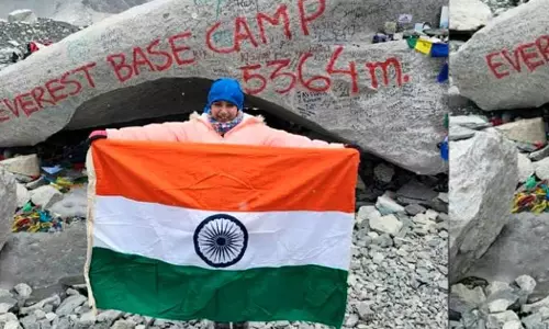 എവറസ്റ്റ് ബേസ്‌ക്യാമ്പ് കീഴടക്കി പത്തുവയസ്സുള്ള ഇന്ത്യക്കാരി റിഥം മമാനിയ