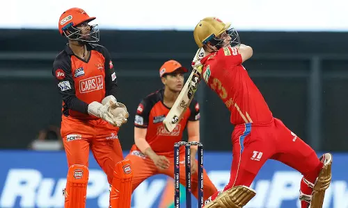 തകർത്തടിച്ച് ലിവിങ്സ്റ്റൺ; ഹൈദരബാദിനെതിരെ പഞ്ചാബിന് 5 വിക്കറ്റ് ജയം