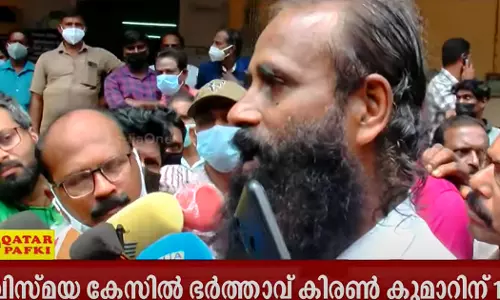 എന്റെ മോൾക്ക് നീതി കിട്ടി, സമൂഹത്തിനുള്ള മെസേജ്; വിധിയിൽ പ്രതികരിച്ച് വിസ്മയയുടെ അച്ഛൻ