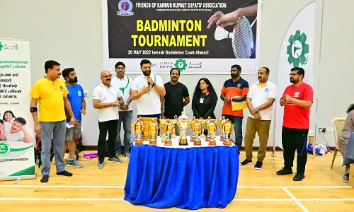 എക്‌സ്പാറ്റ്സ് അസോസിയേഷന്‍ ബാഡ്മിന്റണ്‍ ടൂര്‍ണമെന്റ് സംഘടിപ്പിച്ചു