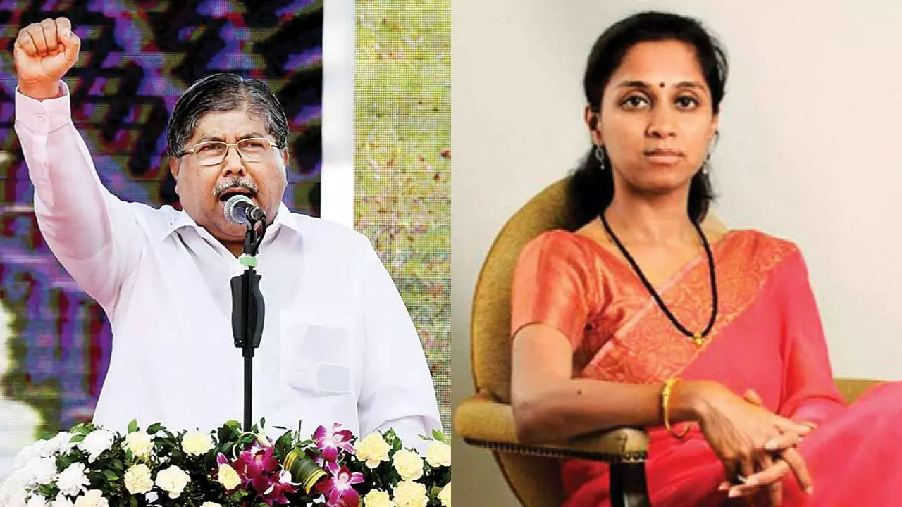 രാഷ്ട്രീയം മനസിലാകുന്നില്ലെങ്കില് വീട്ടിൽ പോയി പാചകം ചെയ്യൂ; സുപ്രിയ സുലെയോട് ബി.ജെ.പി മഹാരാഷ്ട്ര അധ്യക്ഷൻ-വിവാദം രാഷ്ട്രീയം മനസിലാകുന്നില്ലെങ്കില് വീട്ടിൽ പോയി പാചകം ചെയ്യൂ; സുപ്രിയ സുലെയോട് ബി.ജെ.പി മഹാരാഷ്ട്ര അധ്യക്ഷൻ-വിവാദം