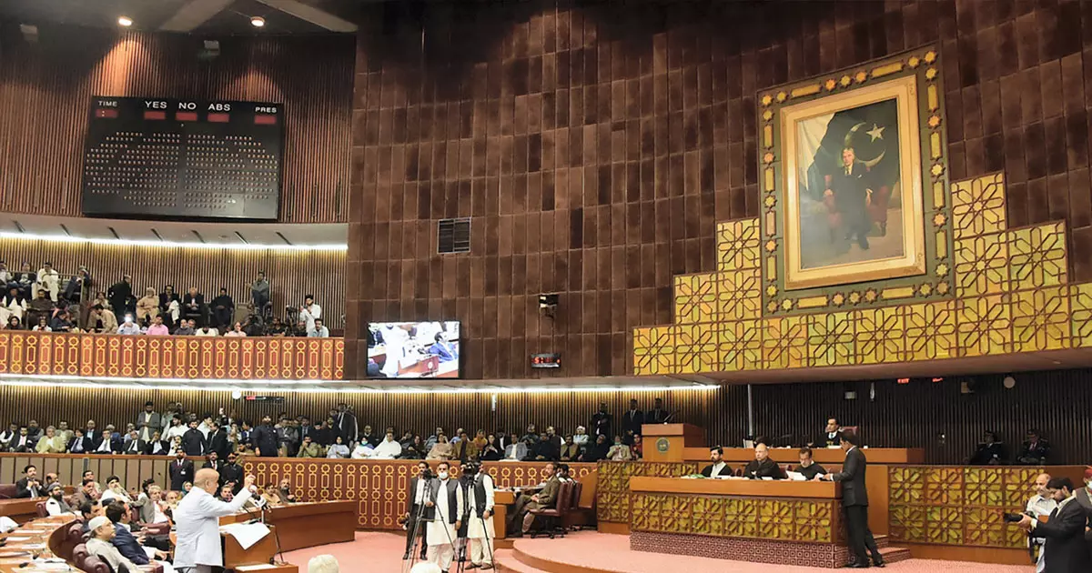 തെരഞ്ഞെടുപ്പിലെ ഇ.വി.എം ഉപയോഗം നിർത്താനുള്ള ബില്ലിന് പാക് അസംബ്ലി അംഗീകാരം