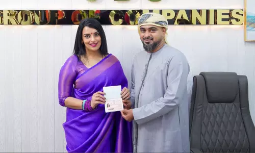 നടി ശ്വേത മേനോന് ഗോള്‍ഡന്‍ വിസ