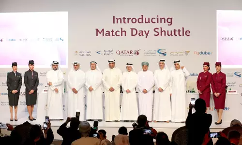 ലോകകപ്പ് കാണാനെത്തുന്ന മിഡിലീസ്റ്റ് ആരാധകര്ക്കായി വിമാന കമ്പനികളുടെ ഷട്ടില് സര്വീസ് ലോകകപ്പ് കാണാനെത്തുന്ന മിഡിലീസ്റ്റ് ആരാധകര്ക്കായി വിമാന കമ്പനികളുടെ ഷട്ടില് സര്വീസ്