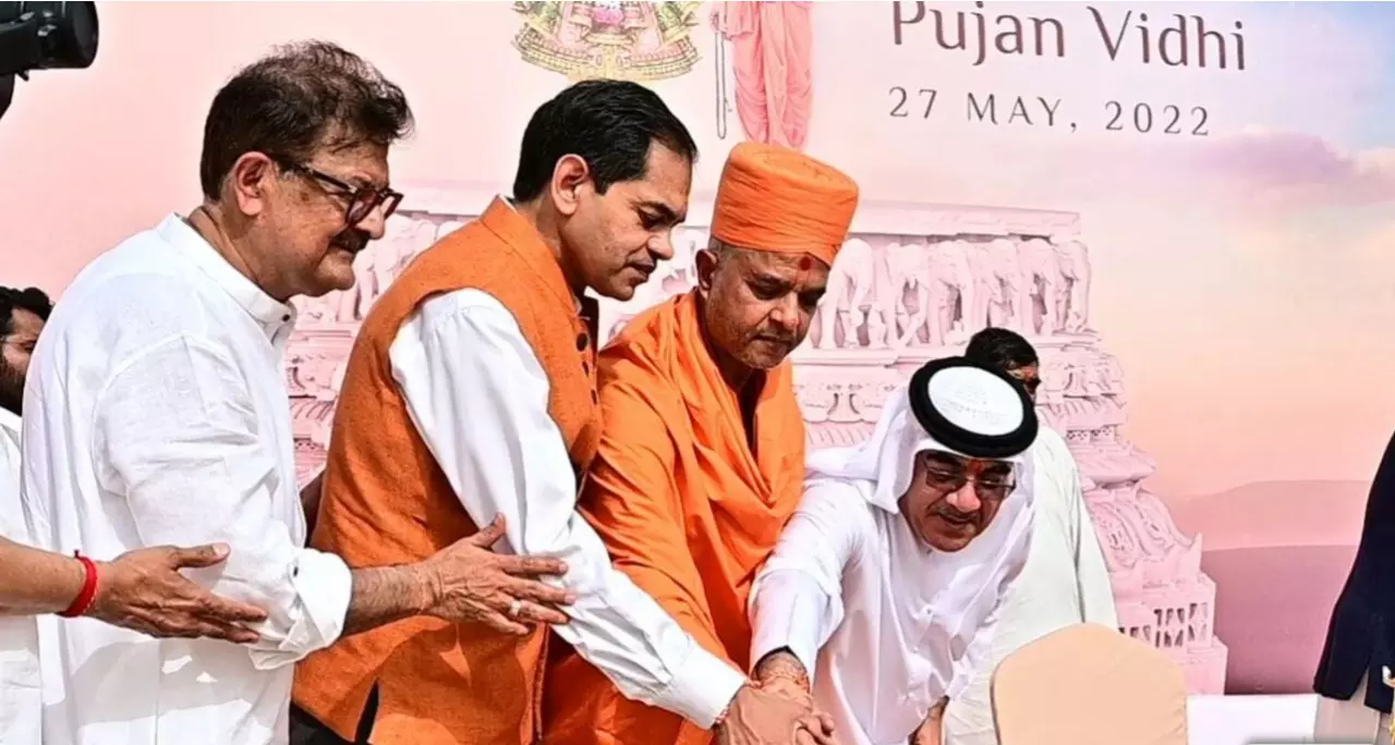 അബൂദബിയിലെ ആദ്യ ഹിന്ദുക്ഷേത്രം  2024ല്‍ വിശ്വാസികള്‍ക്കായി തുറന്നു കൊടുക്കും