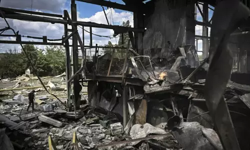 യുക്രൈൻ പട്ടണമായ ലൈമാൻ പിടിച്ചടക്കി റഷ്യ