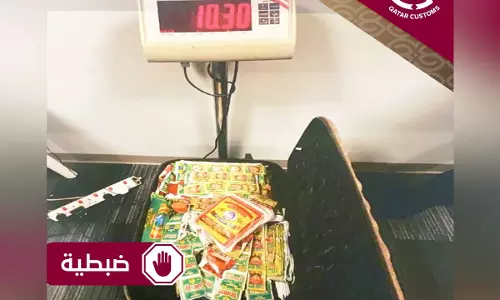 ഖത്തറിലേക്ക് കടത്താന്‍ ശ്രമിച്ച നിരോധിത പുകയില ഉല്‍പ്പന്നങ്ങള്‍ പിടികൂടി