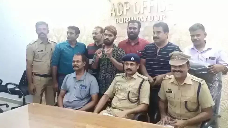 ഗുരുവായൂരിൽ പ്രവാസിയുടെ വീട്ടിലെ സ്വർണക്കവർച്ച: പ്രതി ധര്‍മ്മരാജ് പിടിയില്‍