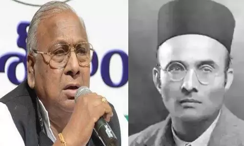 സവർക്കര്ക്കെതിരെ സംസാരിക്കുന്നത് ദേശവിരുദ്ധമെങ്കില് എന്നെ ജയിലിൽ അടയ്ക്കൂ: കോൺഗ്രസ് നേതാവ് ഹനുമന്ത റാവു സവർക്കര്ക്കെതിരെ സംസാരിക്കുന്നത് ദേശവിരുദ്ധമെങ്കില് എന്നെ ജയിലിൽ അടയ്ക്കൂ: കോൺഗ്രസ് നേതാവ് ഹനുമന്ത റാവു