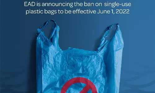 അബൂദബിയില് ഒറ്റത്തവണ ഉപയോഗിക്കാവുന്ന പ്ലാസ്റ്റിക് കിറ്റുകള്ക്ക് നാളെ മുതല് നിരോധനം അബൂദബിയില് ഒറ്റത്തവണ ഉപയോഗിക്കാവുന്ന പ്ലാസ്റ്റിക് കിറ്റുകള്ക്ക് നാളെ മുതല് നിരോധനം