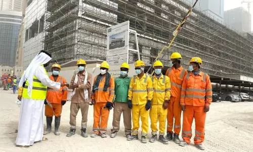 ചൂട് വര്‍ധിച്ചു; ഖത്തറില്‍ പുറംജോലികള്‍ക്ക്  ഏര്‍പ്പെടുത്തിയ നിയന്ത്രണം ഇന്നുമുതല്‍ പ്രാബല്യത്തില്‍