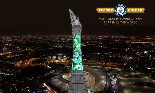 ഖത്തറിലെ ആസ്പയര്‍ ടോര്‍ച്ച് ടവര്‍  ഗിന്നസ് ബുക്ക് ഓഫ് റെക്കോര്‍ഡ്‌സില്‍