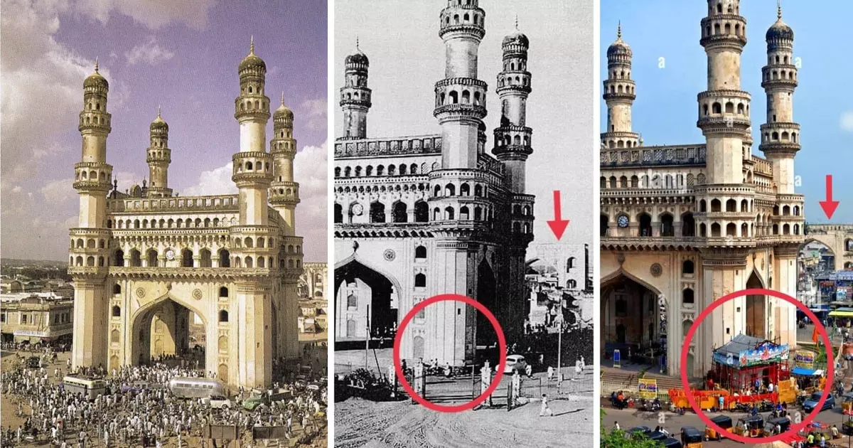 തൊട്ടടുത്തുള്ള ഭാഗ്യലക്ഷ്മി ക്ഷേത്രത്തിൽ പ്രാർഥന നടക്കട്ടെ, വിരോധമില്ല. ചാർമിനാർ പള്ളി തുറക്കണം; ആവശ്യമുയർത്തി കോൺഗ്രസ് നേതാവ്