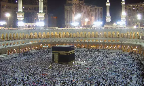 ഹാജിമാരുടെ ആദ്യസംഘങ്ങൾ നാളെയെത്തും; മലയാളികൾ മദീന വിമാനത്താവളത്തിലിറങ്ങും