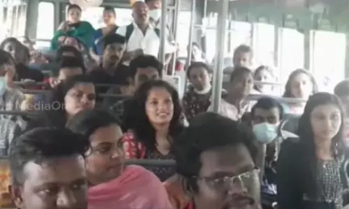 സ്‌കൂളുകൾക്ക് പിന്നാലെ കോളജുകൾക്കും ക്ലാസ് മുറികൾക്കായി കെഎസ്ആർടിസി ബസ് വിട്ടുനൽകി ഗതാഗത വകുപ്പ്