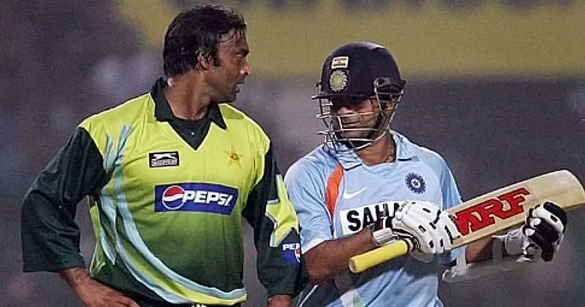 സച്ചിനെ എറിഞ്ഞ് മുറിവേൽപ്പിക്കാൻ ആഗ്രഹിച്ചിരുന്നു. അത് നടത്തുകയും ചെയ്തു; വിവാദ വെളിപ്പെടുത്തലുമായി ഷുഹൈബ് അക്തർ സച്ചിനെ എറിഞ്ഞ് മുറിവേൽപ്പിക്കാൻ ആഗ്രഹിച്ചിരുന്നു. അത് നടത്തുകയും ചെയ്തു; വിവാദ വെളിപ്പെടുത്തലുമായി ഷുഹൈബ് അക്തർ