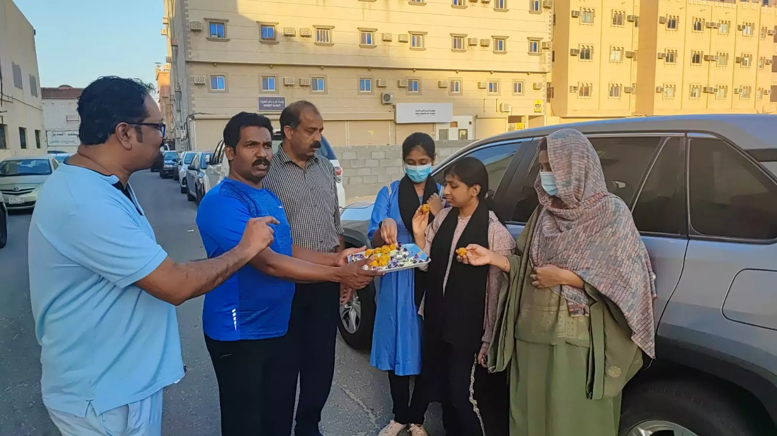 തൃക്കാക്കര വിജയമാഘോഷിച്ച്   ദമ്മാമിലെ കോണ്‍ഗ്രസ് പ്രവര്‍ത്തകരും