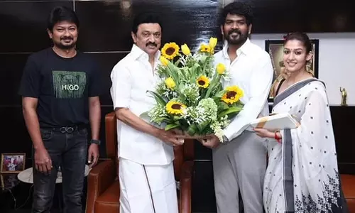 സ്റ്റാലിനെ ക്ഷണിക്കാന്‍ നയന്‍താരയും വിഘ്നേഷുമെത്തി