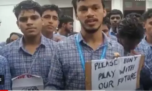 മിനിക്കോയ് ഗവണ്‍മെന്‍റ് പോളി ടെക്നിക് കോളെജില്‍ വിദ്യാര്‍ത്ഥി പ്രതിഷേധം തുടരുന്നു