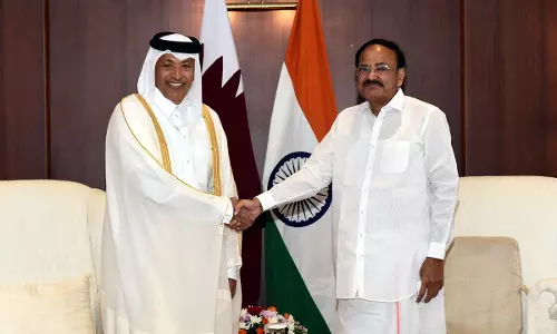 നാനാത്വത്തില് ഏകത്വമാണ് ഇന്ത്യയുടെ പാരമ്പര്യം; ഖത്തര് സന്ദര്ശനത്തിനിടെ ഉപരാഷ്ട്രപതി വെങ്കയ്യനായിഡു നാനാത്വത്തില് ഏകത്വമാണ് ഇന്ത്യയുടെ പാരമ്പര്യം; ഖത്തര് സന്ദര്ശനത്തിനിടെ ഉപരാഷ്ട്രപതി വെങ്കയ്യനായിഡു