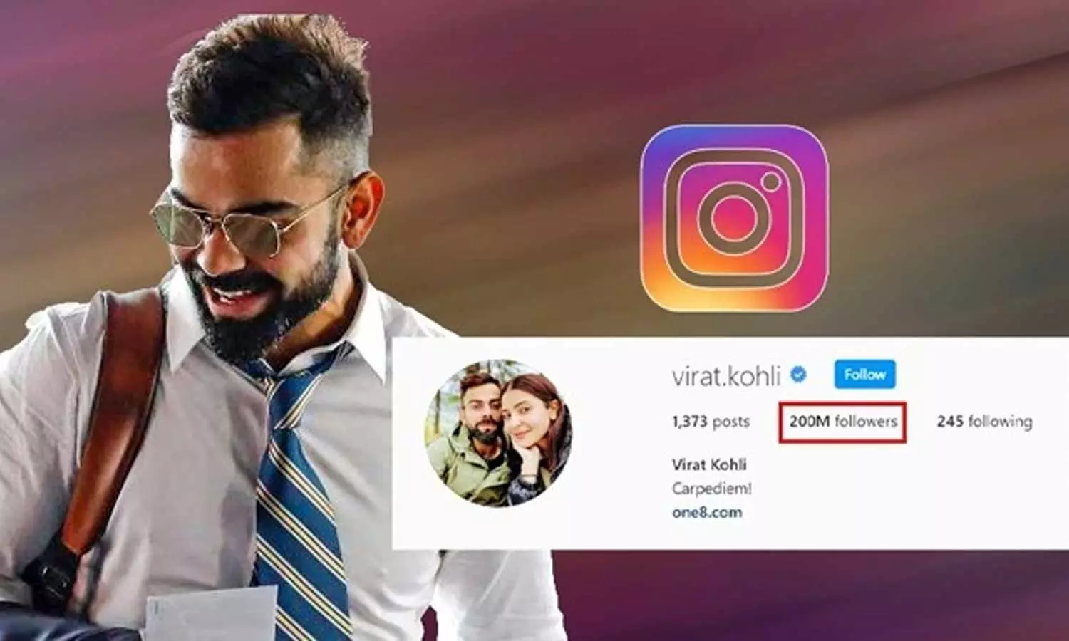 മുന്നിൽ ക്രിസ്റ്റ്യാനോയും മെസിയും മാത്രം; വിരാട് കോഹ്ലി 200 മില്യൺ ക്ലബിൽ മുന്നിൽ ക്രിസ്റ്റ്യാനോയും മെസിയും മാത്രം; വിരാട് കോഹ്ലി 200 മില്യൺ ക്ലബിൽ