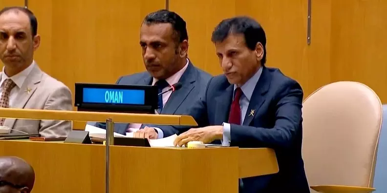യു.എന്‍.ഒ കമ്മിറ്റി ചെയര്‍മാനായി ഒമാന്‍ പ്രതിനിധിയെ തെരഞ്ഞെടുത്തു