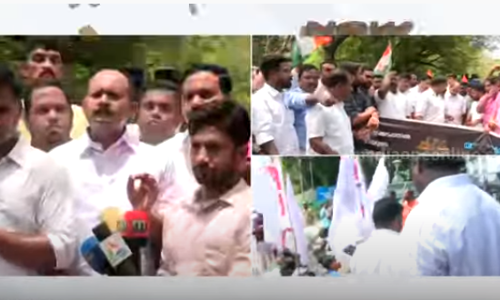 മുഖ്യമന്ത്രിയുടെ രാജി ആവശ്യപ്പെട്ട് സംസ്ഥാന വ്യാപക പ്രതിഷേധം; യൂത്ത് കോണ്‍ഗ്രസ് മാര്‍ച്ചില്‍ സംഘര്‍ഷം