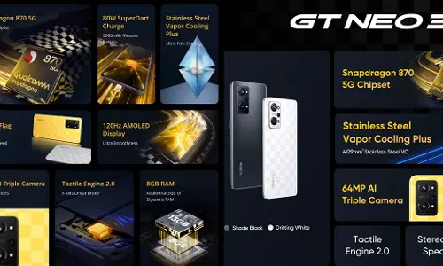 വെബ്സൈറ്റിൽ സൂചന; റിയൽമി ജിടി നിയോ 3ടി ഉടൻ ഇന്ത്യയിൽ വെബ്സൈറ്റിൽ സൂചന; റിയൽമി ജിടി നിയോ 3ടി ഉടൻ ഇന്ത്യയിൽ