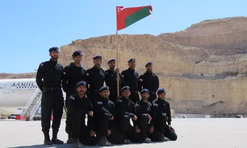 അന്താരാഷ്ട്ര വാരിയര്‍ കോമ്പറ്റീഷനില്‍  റോയല്‍ ഒമാന്‍ പോലീസിന് രണ്ടാം സ്ഥാനം