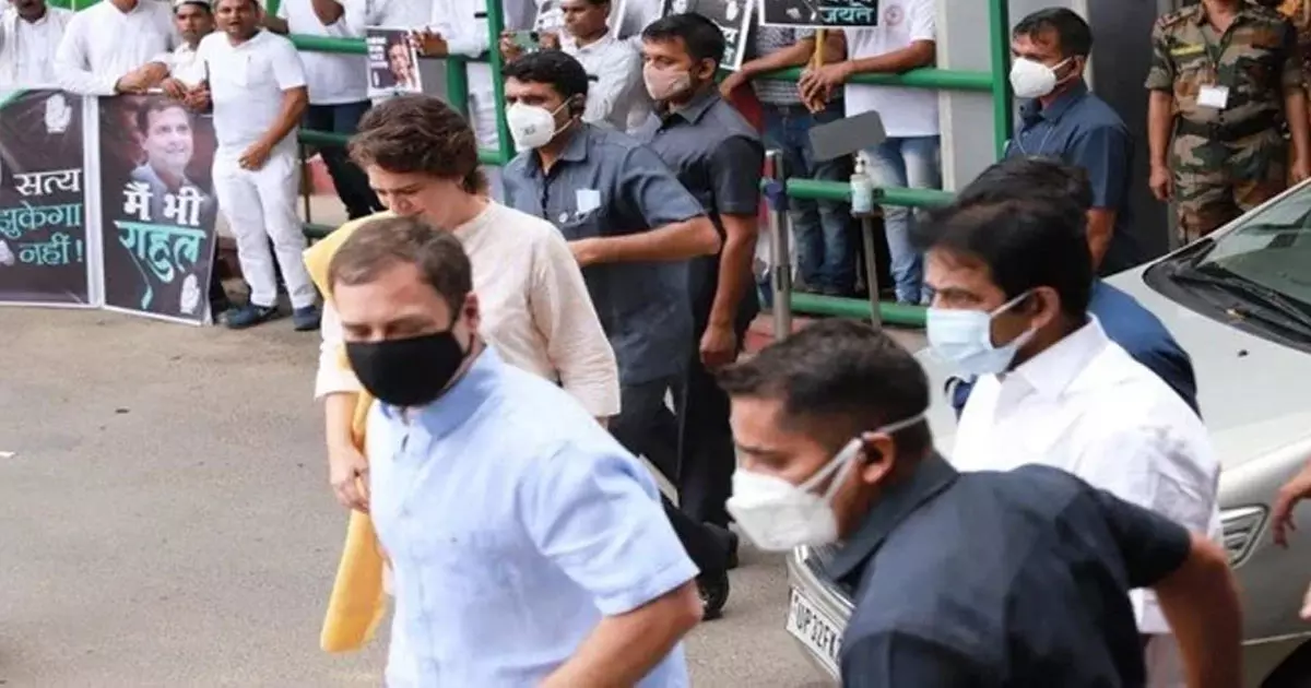 രണ്ടാം ദിവസത്തെ ചോദ്യം ചെയ്യൽ പൂർത്തിയായി; രാഹുൽ ഗാന്ധി പുറത്തിറങ്ങി